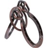 1PC God Lock Puzzle Metal Ring Solution Intellectual Deduction Unlock
