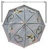 Foxfire for Kids Clear Dome Umbrella (Lilac Rainbow Unicorns)