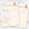 20 x Unisex Baby Advice Cards for Parenthood - Baby