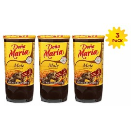 DONA MARIA, Mole Sauce, Pack of 3, Size 8.25 OZ
