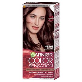 GARNIER - COLOR SENSATION - Permanent hair coloring cream - 4.15 Icy Chestnut