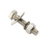 3/8-16 x 2 Hex Head Bolts with Hex Nuts and