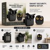 Wireless Driveway Alarm for Home Security – Waterproof Motion Sensor