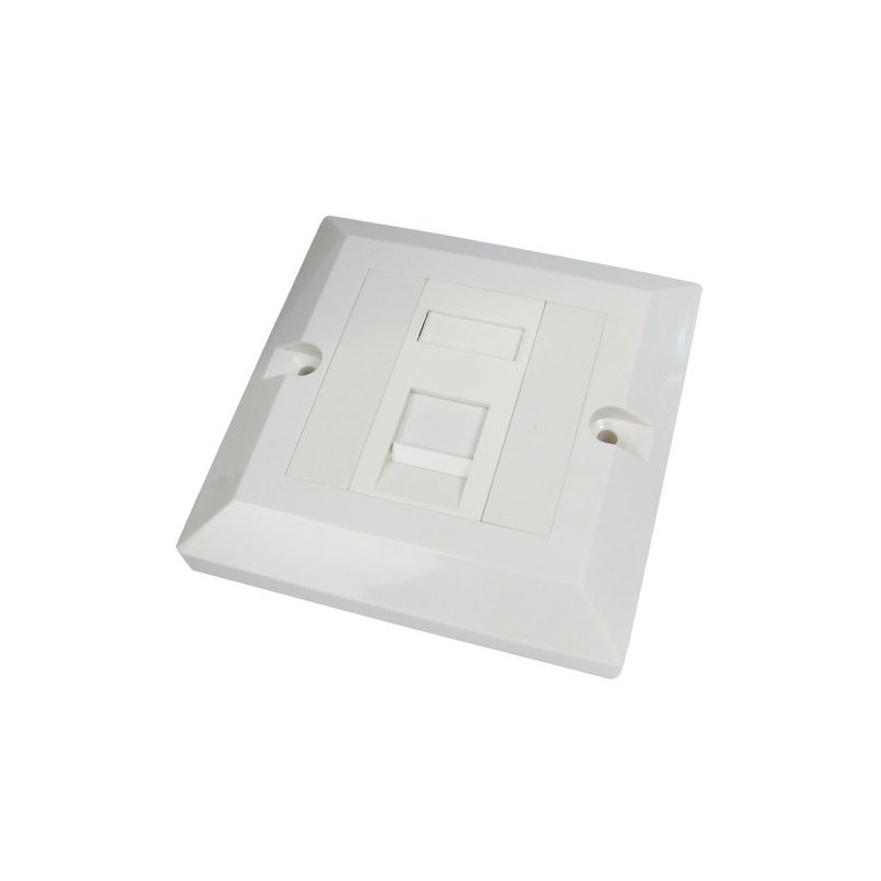 kenable RJ45 Face Plate Wall Sockets Cat5E Single 1 Port
