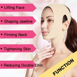 Reusable Chin Slimming Strap Face Lift Tape V Line Lifting Face Mask Double Chin Reducer Face Neck Slimmer Jawline Shaper Anti Snoring Snore Stopper