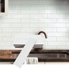 Decopus Hard Rigid Peel and Stick Stone Tile Backsplash (Luxury