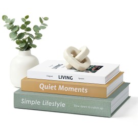 YKANYN Decorative Books for Home Decor, Aesthetic Fake Book Storage Boxes