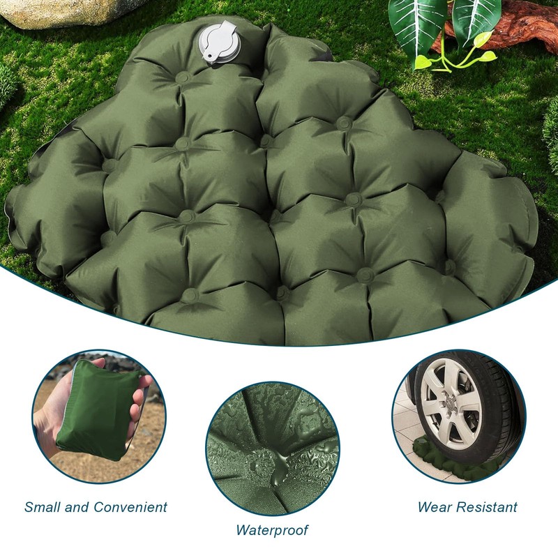 Sythrix Inflatable Seat Cushion - Portable & Lightweight Seat Cushions