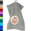 Lashuma Absorbent Guest Towel Grey Stone London Fluffy Terry Towel