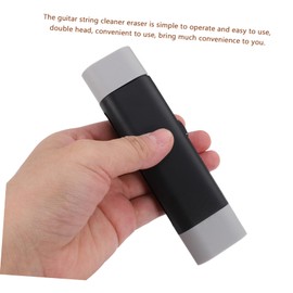 Parliky Dual Head Guitar String Cleaning Tool Remover Eraser Lubricant for Bass Acoustic Violin