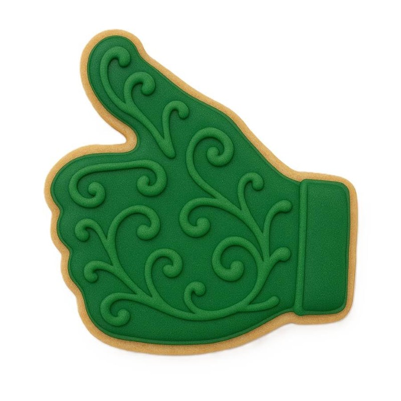 Aggie Thumbs Up 4 Inch Cookie Cutter from The Cookie