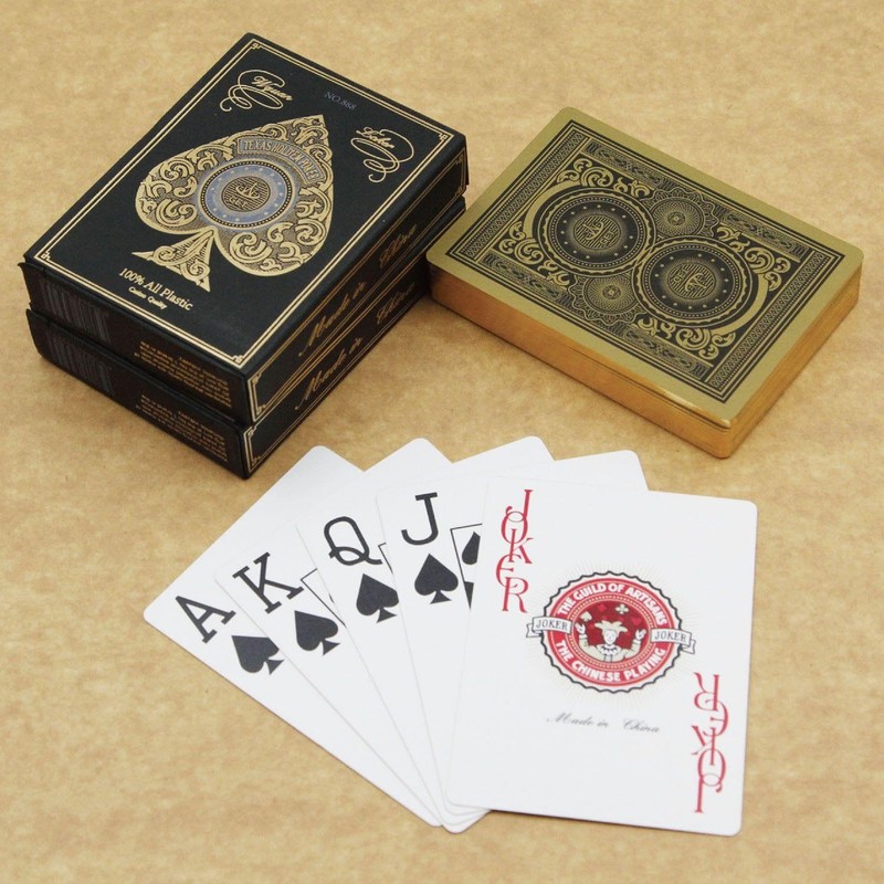 2 Decks Of Plastic Playing Cards, Waterproof Playing Cards, Durable