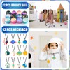 Hmfmdy Pack of 60 Space Party Bags Children's Birthday Party
