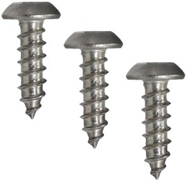 Fastenere Torx Security Sheet Metal Screws - #14 x 1-1/2" (10-Pack) Button Head, Tamper-Resistant, Anti Theft Stainless Steel Screws for Higher Level of Safety & Secure Fastening Solution