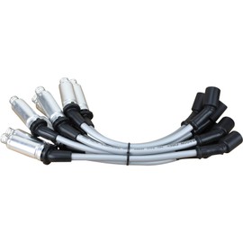 AIP Electronics Dragon Fire Pro Series Ultra Low 40 Ohm Spark Plug Wire Set with Heat Sleeves Compatible with Chevy GMC 1999-07 LS1 4.8L 5.3L 6.0L OEM Fit PWGMV-PRO-SL