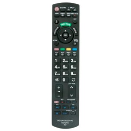 ALLIMITY N2QAYB000489 Replacement Remote Control for Panasonic Viera TH-42PX71E TH-D42PN73E TX-P50VT20E TH-42PX70E TH-50PX70E TX-P42GT20B TX-P65VT20E TH-37PX71EA TH-4-4 2PZ8EA THD-42PT84E TX-P50VT20EA