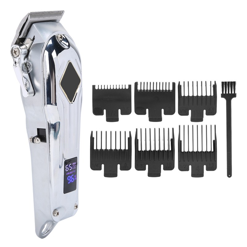 Professional Electric Hair Clipper LED Display Hair Trimmer Cutting Machine