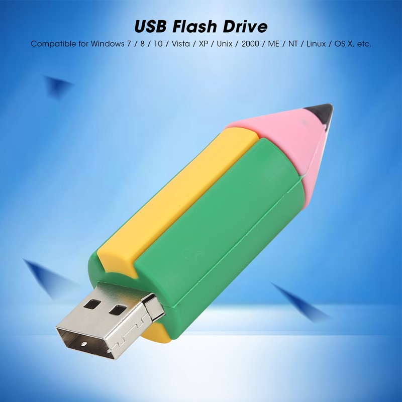 Flash Drive USB U Disk Pencil Model Memory Stick Mobile