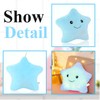 KAHEAUM Creative Twinkle Star Glowing LED Night Light Up Plush
