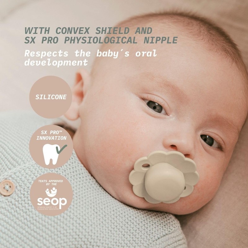 Suavinex, Chupete Silicona, 6-18 Meses, Cork