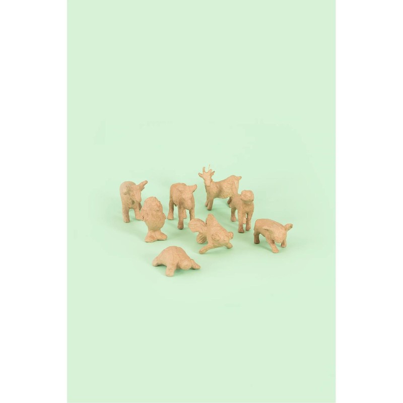 Décopatch AP152Opack - Set of 5 brown pulped paper holders