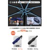 HINOKAZE Men's Folding Umbrella, One-Touch, Automatic Open/Close, Memory Shape, 3