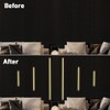 CUBITOR LED Recessed Lighting Kit,6 Pack Self-Adhesive LED Light Bar,
