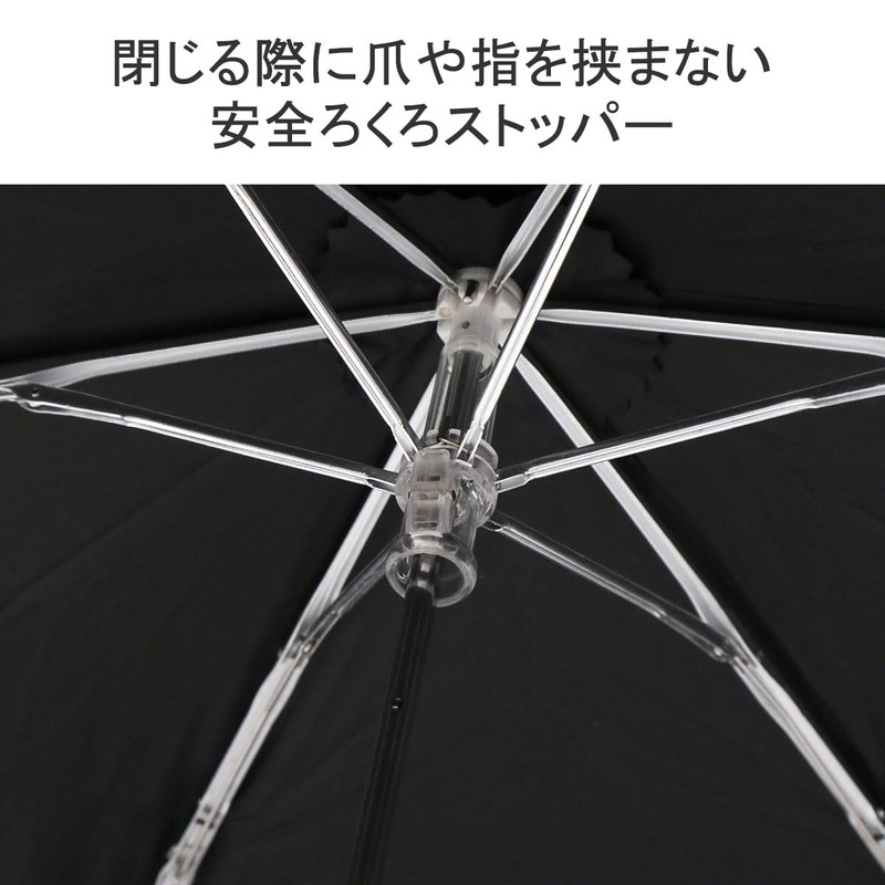 Nifty Colors 2354 OF Folding Umbrella, Blackout Ruffle Mini