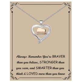 BNQL Piano Necklace Piano Gifts for Piano Players Piano Jewelry for Women Piano Lover Gift for Piano Teacher Students Recital Gift, Metal, stainless-steel