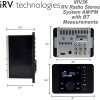 iRV36 Car Stereo with Bluetooth, Wireless RV Radio 2 Zones