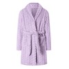 Umeyda Girls Flannel Robes, Warm Cable Plush Shawl Collar Soft