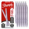Sharpie S-Gel, Gel Pens, Medium Point (0.7mm), Icy Violet Barrel,