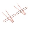 10pcs Book Page Clip Electroplated Stainless Steel Piano Sheet Book