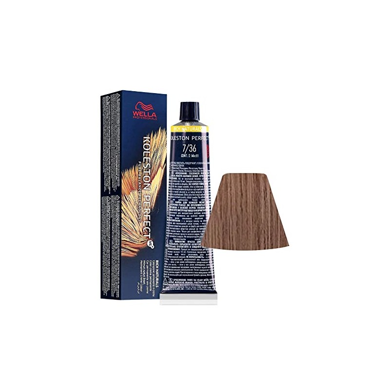 7/36 Medium Gold Blonde Violet Wella Koleston Perfect Me+ Rich