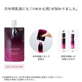 Athenia (New) Dress Lift Day Emulsion, 2.4 fl oz (60 ml) / Approx. 3 to 5 Months Work, Quasi-drug, For Daytime Use, Milky Lotion (Penetration, Tightness, Wrinkle Improvement, Aging Care)