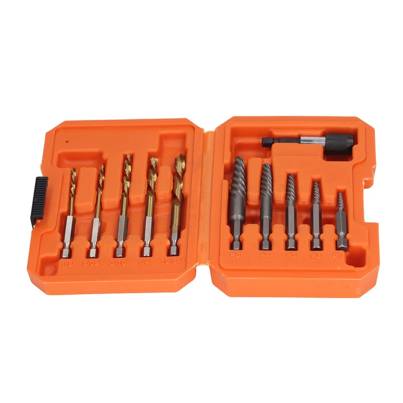11Pcs Damaged Screw Extractor Kit HHS Professional Bolt Stud Removal