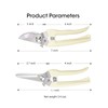 Leize Flower Scissors Set, 2 Pack Premium Thickened Stainless Steel