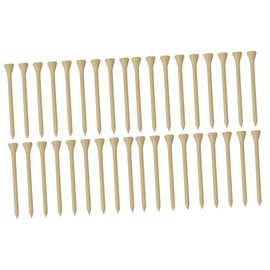 Sosoport 200pcs Bamboo Golf Tees Lightweight and Golf Training Accessories for Indoor and Outdoor Practice Stable Design for Enhanced Stability and Performance