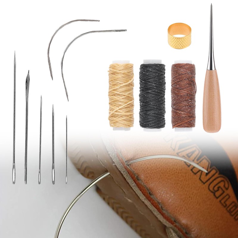 Leather Sewing Needles Leather Needles Hand Leather Tool Set, Leather