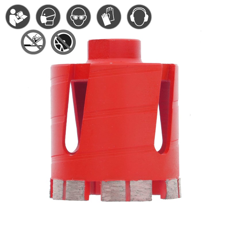 Prodiamant Premium Diamond, Core Drill for Masonry, red