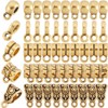 SOFPLATE 1 Box 300 Pieces Ironing Beads Golden Charm Spacer