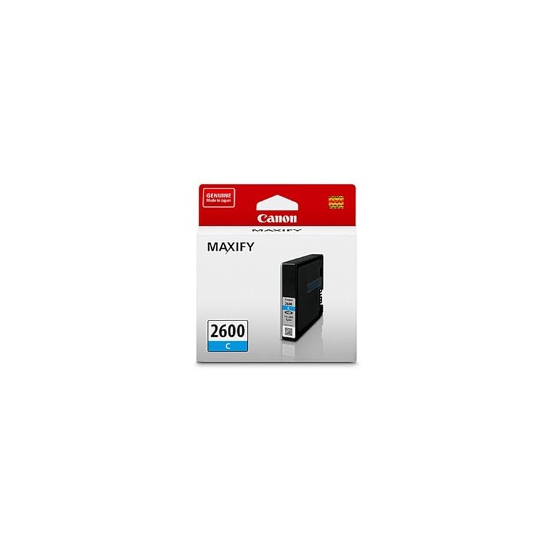 Canon PGI2600XLC Cyan Ink Tank for Canon Maxify MB5160 Home