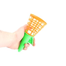 Click and Catch Ball Game, Ideal Indoor & Outdoor Garden Beach Toy Set, Develops Hand-eye Coordination and Reaction, Includes 2 Launchers and 2 Balls (2 Packs of 2)