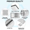 TICONN Waterproof Electrical Junction Box IP67 ABS Plastic Enclosure with