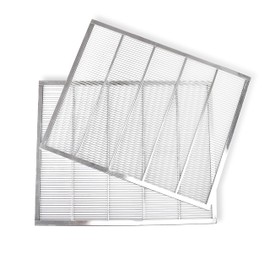 Katai - Set of 2 Metal Queen Bee Excluder for 10 Frame Hive Steel Beehive Excluders for Langstroth Hives- Complete with Beekeeping Entrance Disc Gates for Honey Bees