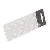 10pcs Sound Amplifier Open Domes Round Shaped Soft Silicone Universal