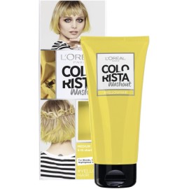 Loreal Paris Colorista Washout Neon Yellow Semi-Permanent Hair Dye 80ml