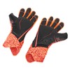 2pcs Soccer Gloves Nylon Polyurethane Fiber Latex Breathable Strong Grip