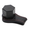 Billiard Chalk Holder Aluminum Alloy Magnetic Hexagonal Portable Pool Cue