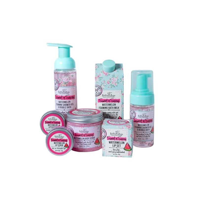 Bella & Bear Sweet 'n' Sassy Vegan Watermelon Lip Butter,